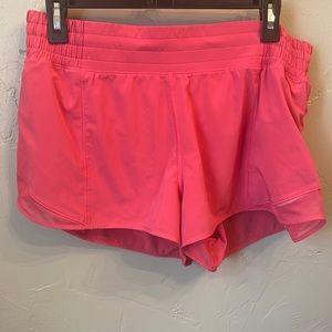 Lulu lemon Lip gloss Hotty hot short. Size 12. 4in.
